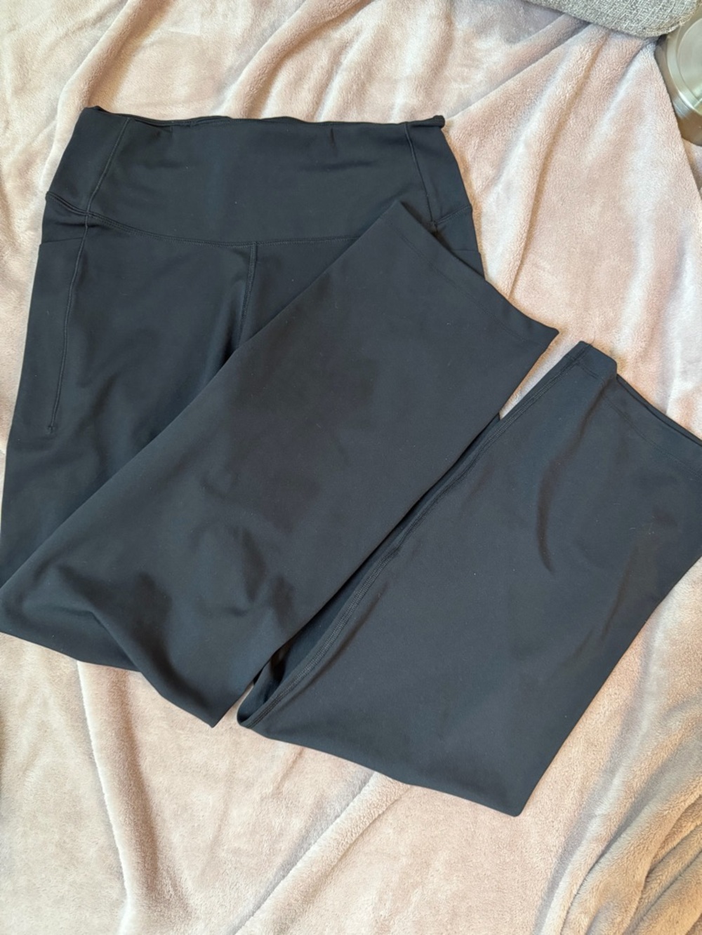 all in motion Black High-Rise Active Leggings size medium